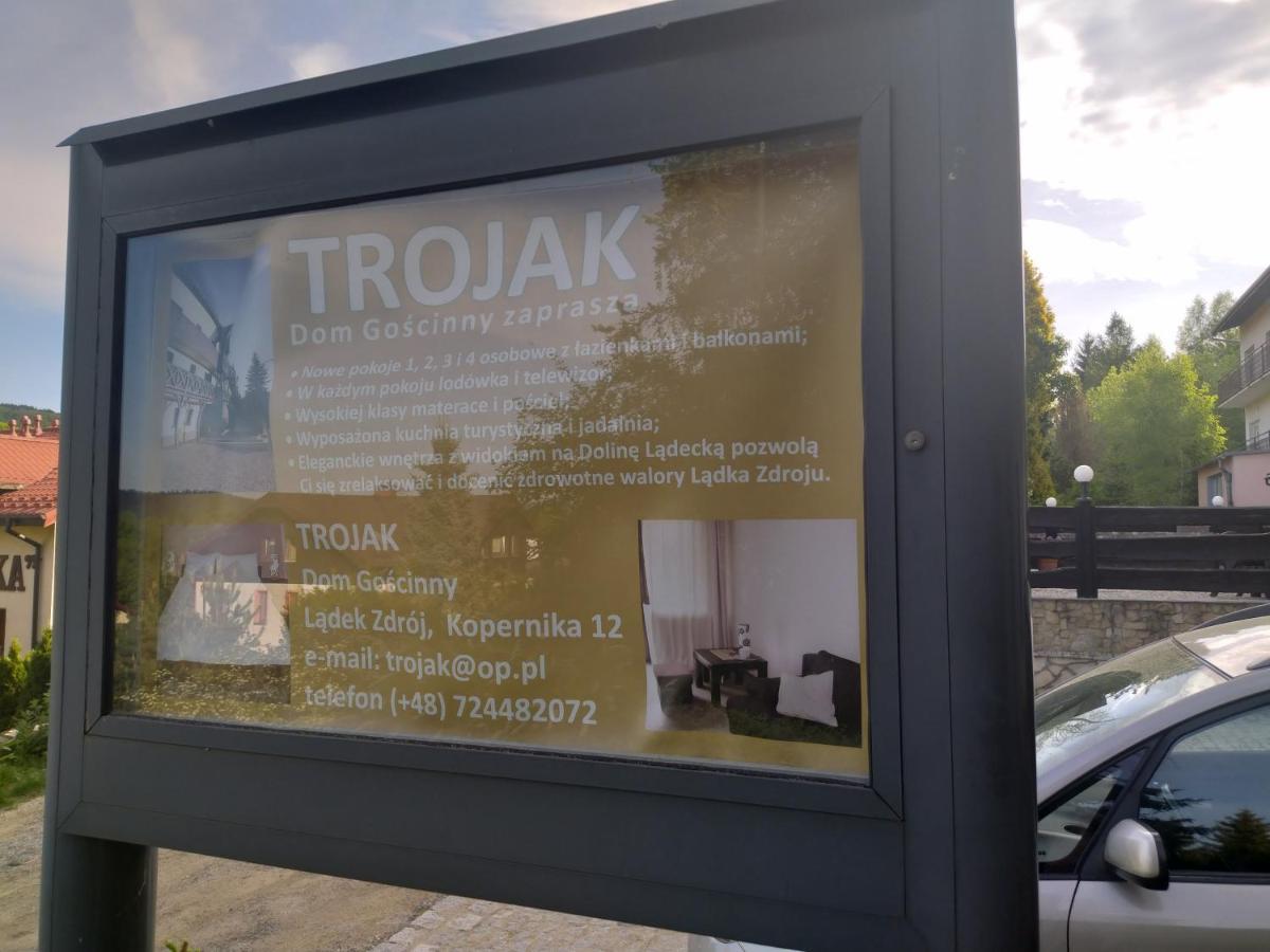 Pensjonat Trojak ล็องเดก-ซดรุย ภายนอก รูปภาพ